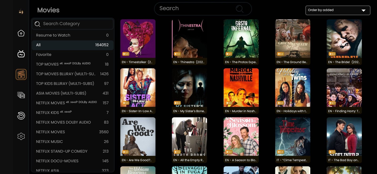 Best IPTV for Firestick UK 164000 movies VOD library